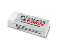 Ластик Faber-Castell Dust-Free вініловий білий , 187120