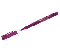 Капілярна ручка Faber-Castell BROADPEN 1554 пурпурний, 0,8 мм, 155437