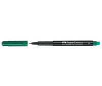 Маркер перманентний Faber-Castell Multimark OHP 1523 S (0,4 мм) зелений, 152363