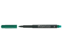 Маркер Faber-Castell 152563 OHP "m" зеленый 1,0 мм перманет