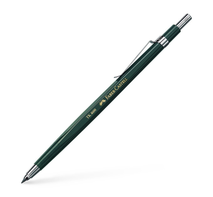 Цанговий олівець Faber-Castell TK 4600 HB 2.0 мм з точилкою в ковпачку, 134600