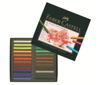 Суха пастель Faber-Castell POLYCHROMOS 24 кольору в картонній коробці, 128524