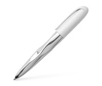 Кулькова ручка Faber-Castell N ICE Pen білий / хром, 149505
