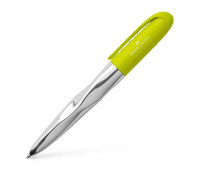 Кулькова ручка Faber-Castell N ICE Pen лайм / хром, 149508