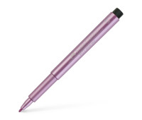 Капиллярная ручка Faber-Castell 167390 M ЛИЛОВЫЙ МЕТАЛЛИК PITT - 167390 (190)