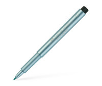 Капиллярная ручка Faber-Castell 167392 M ГОЛУБОЙ МЕТАЛЛИК PITT - 167392 (192)