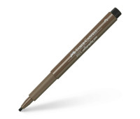 Ручка капілярна для каліграфії Faber-Castell PITT Calligraphy, колір коричневий №177, 167577