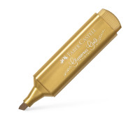 Маркер текстовыделитель Faber-Castell Highlighter TL 46 Metallic Glamorous Gold, колір золотий металік, 154650