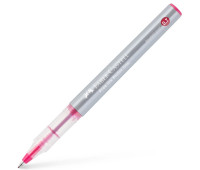 Ручка-ролер Faber-Castell Free Ink rollerball, колір чорнила темно-червоний, 0,7 мм, одноразова, 348126