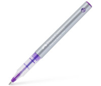 Ручка-ролер Faber-Castell Free Ink rollerball, колір чорнила фіолетовий, 0,7 мм, одноразова, 348136