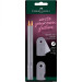 Набір Faber-Castell 2 чернографитных олівця Grip Sparkle з точилкою і ластиком Sleeve, 218482