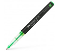 Ручка-роллер Faber-Castell Free Ink цвет чернил светло-зеленый, 1,5 мм, одноразовая, 348366
