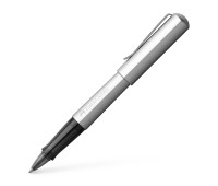 Ручка роллер Faber-Castell HEXO Silver, корпус серебристый алюминий, 140515