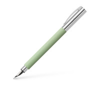 Перьевая ручка Faber-Castell Ambition OpArt Mint Green, цвет корпуса мятный зеленый, перо F 147011