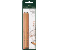 Набір пастельних олівців Faber-Castell PITT PASTEL 3 шт. у блістері, 112797