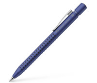 Ручка кулькова автоматична Faber-Castell Grip 2011 корпус синій металік, 144153