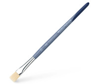 Пензлик Faber-Castell Flat bristle brush щетина плоска, розмір 10, 282810