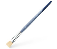 Кисточка Faber-Castell Flat bristle brush плоская щетина, размер 14, 282814