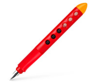 Ручка перьевая школьная Faber-Castell Scribolino School для левшей, корпус красный, 149862