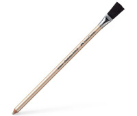 Гумка олівець Faber-Castell Perfection 7058 B з пензликом для видалення туші і чорнила, 185800
