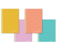 Блокнот / тетрадь в клеточку Faber-Castell формат A4 на спирали, 100 листов, 400108