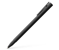 Ручка ролер Faber-Castell NEO Slim Metal Black чорний метал, 342304