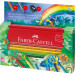 Цветные карандаши Faber-Castell Grip 16 цветов в металлическом пенале + аксессуары, 112452