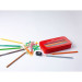 Цветные карандаши Faber-Castell Grip 16 цветов в металлическом пенале + аксессуары, 112452