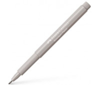 Капілярна ручка Faber-Castell BROADPEN 1554 Pastel Grey, пастельний колір сірий, 0,8 мм, 155488