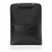 Мужская кожаная сумка-трансформер Bag Folio by Pininfarina с наплечными ремнями черная
