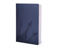 Блокнот из каменной бумаги Pininfarina Maserati Notebook Stone Paper, обл синяя А5, 128 стр. в линию