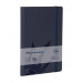 Блокнот из каменной бумаги Pininfarina Maserati Notebook Stone Paper, обложка синяя  А5, 128 стр. в линию