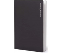 Блокнот из каменной бумаги Pininfarina Notebook Stone Paper, обл черная, А5, 128 стр. чистые листы