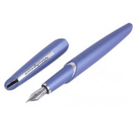 Ручка перьевая Pininfarina PF TWO Fountain Light Blue, F, метал голубой