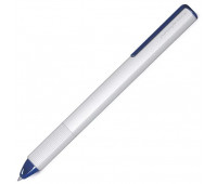 Ручка кулькова Pininfarina PF One Bicolor, метал, колір срібло з блакитним