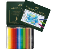 Набір акварельних олівців Faber - Castell Albrecht Дюрера 24 кольору, в металевій коробці, 117524