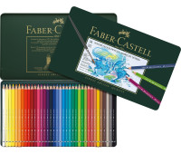 Набір акварельних олівців Faber - Castell Albrecht Дюрера 36 кольорів в металевій коробці, 117536