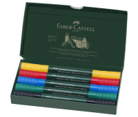 Акварельні двосторонні маркери Albrecht Дюрера Faber-Castell, набір 5 кольорів, 160305